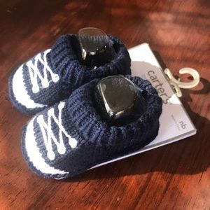 🛍 BRAND NEW Carter’s Navy Knit Booties